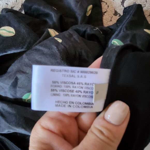 Azulu Deep Blue Jumpsuit With Scalloped Edges - Picture 6 of 7